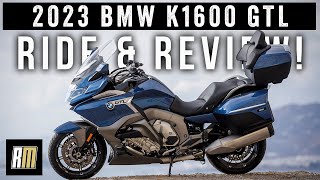 2023 BMW K1600 GTL  RIDE amp REVIEW  BEST TOURING PERFORMANCE BAGGER [upl. by Endo153]