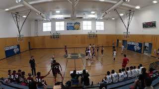 Hyde vs Lawson 8th grade Basketball 2024 [upl. by Horsey327]