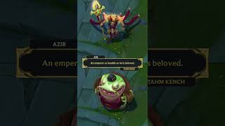 Azir Interactions Part 5  League of Legends [upl. by Holofernes802]