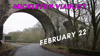 River Lune Mickleton viaduct bridge opened 1868 [upl. by Adamson807]