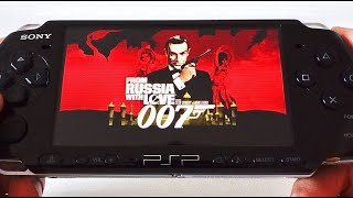 Let’s play James Bond 007 From Russia with Love on PSP [upl. by Nayek823]