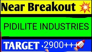 pidilite industries share latest news today pidilite pidilite industries share latest news [upl. by Eidna]