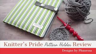 Knitters Pride Pattern Holder Review [upl. by Dina870]