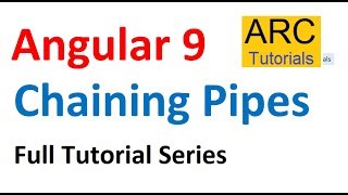 Angular 9 Tutorial For Beginners 26  Chaining Pipes [upl. by Ahsel365]