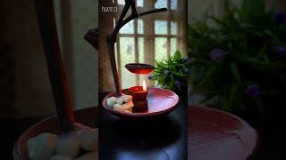 Camphor Aroma Incense Burner  Aroma Oil Diffuser with Diya  Home Decor  Pooja Decor shorts diya [upl. by Benedetta]