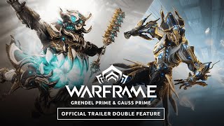 Warframe  Grendel Prime amp Gauss Prime Official Trailer Double Feature [upl. by Neeneg]