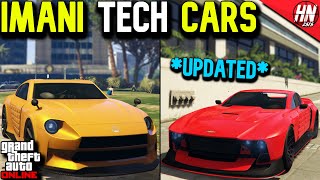 Top 10 Imani Tech Vehicles In GTA Online Updated [upl. by Greene]