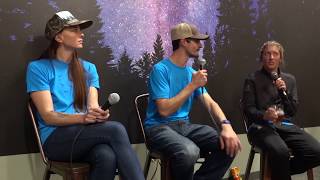 Courtney Dauwalter and Candice Burt Talk Pain Caves Hallucinations at New Terrain Brewing [upl. by Amyas]