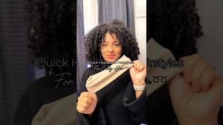 Quick Headband Hairstyles for Curly Hair shorts naturalhair curlyhair grwm curlyhairstyles [upl. by Becki]