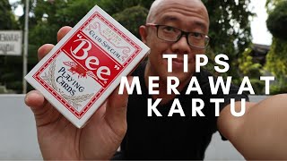 TIPS MERAWAT KARTU REMI ALA PESULAP card spring tutorial [upl. by Ettenot94]