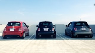 Abarth Downpipe Comparison [upl. by Whitman425]