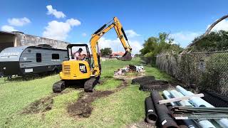 2018 CAT 3055E2 CR Mini Excavator [upl. by Skippy]