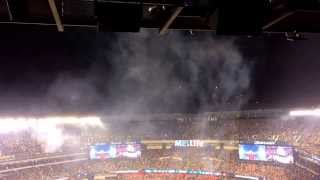 Super Bowl 48 Flyover MetLife Stadium [upl. by Shuma]