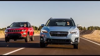 2017 Jeep Compass Trailhawk vs 2017 Subaru Crosstrek [upl. by Weyermann]