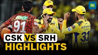 IPL Match Highlights Match 46  Chennai Super Kings Beat Sunrisers Hyderabad By 78 Runs [upl. by Ntsud]