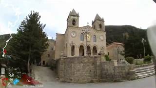 Gibilmanna  Cefalù Sicilia road bike downhill [upl. by Yennep327]