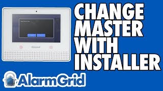 Changing the Master Code Using the Installer Code on a Honeywell Lyric [upl. by Austine]