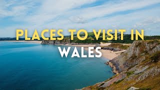 Top 10 Places in Wales to Visit  United Kingdom [upl. by Nyletac]