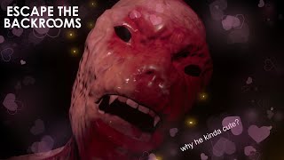 THE MEAT MAN IS HERE  Escape The Backrooms Part 4 [upl. by Rasec]