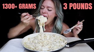 Mafaldine Alfredo  Best Alfredo Sauce Recipe EVER  Mukbang [upl. by Flam]