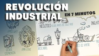 La Revolución Industrial en 7 minutos [upl. by Nananne]