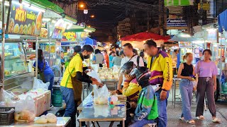 4K 🇹🇭 Walking around Chok Chai 4 MRT Station Yellow Line in Bangkok Thailand [upl. by Levon151]