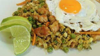 Gebratener Reis Rezept  Video  Anleitung [upl. by Egidio]