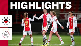 ➕ 3  Highlights Excelsior Vrouwen  Ajax Vrouwen  Azerion Vrouwen Eredivisie [upl. by Nnayllek]