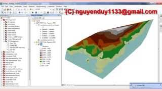 ArcGIS Tạo mô hình độ cao số DEM từ điểm độ cao [upl. by Asile]