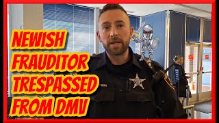 Incompetent Frauditor Gets Trespassed From Des Plaines IL DMV [upl. by Ogaitnas853]