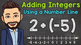 Adding Integers Using a Number Line  Math with Mr J [upl. by Obrien]