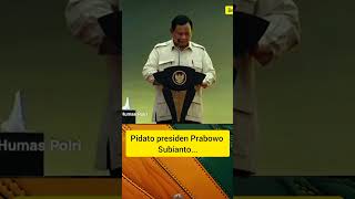 Pidato presiden Prabowo Subianto presidenprabowosubianto [upl. by Grosz]