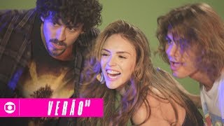 Verão 90 confira os bastidores do teaser da nova novela das sete [upl. by Noeht]