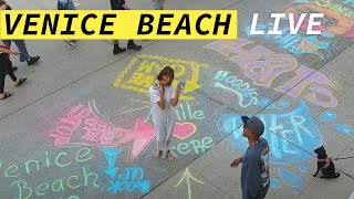 🔴 Venice Beach Live Camera · Los Angeles Live Stream · presented by the Venice V Hotel [upl. by Ahsinuq]