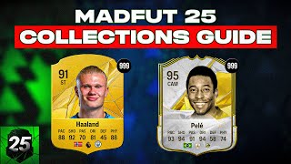 MADFUT 25 100 COLLECTIONS GUIDE  UNLIMITED CARDS [upl. by Weitman]