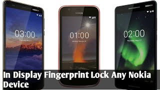 How To Set Fingerprint Lock On Any Nokia Device [upl. by Saucy]