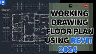 How to Create Dimensioned Floor Plan for Working Drawing in Revit [upl. by Felicidad592]