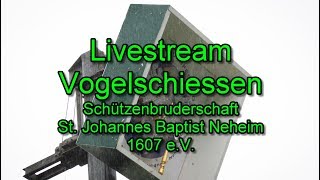 Live am Fresekenhof Vogelschießen der Schützenbruderschaft St Johannes Baptist Neheim 1607 eV [upl. by Oinoitna85]