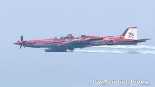 RAAF Roulettes Aerobatic Team Singapore Airshow airshow aerobatic military aerobatics airfest [upl. by Yeoj]