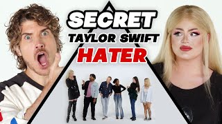 6 Taylor Swift FANS vs 1 Secret HATER [upl. by Dduj]