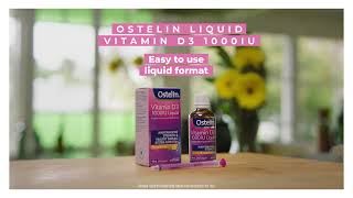 Ostelin Vitamin D3 1000IU Liquid  Ostelin Australia [upl. by Oneal]