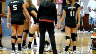 Foothill College Volleyball Girls WARM UP DANCE [upl. by Mushro654]