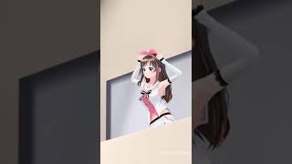 MMD Kizuna Ai Caramelldansen Outside [upl. by Desdamonna224]