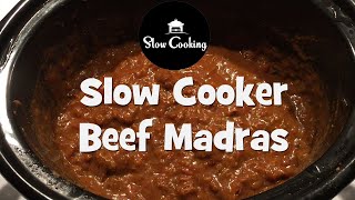 The Best Slow Cooker Beef Madras [upl. by Lammond]