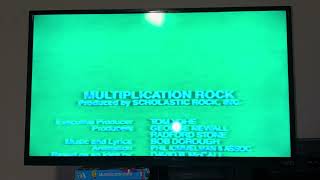 Closing To Schoolhouse Rock Multiplication Rock 1995 VHS Version 1 [upl. by Annaehs965]