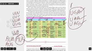 Genetic code 2nd year biology chapter number 20 [upl. by Kcirde]