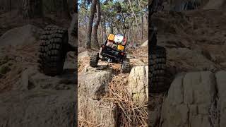 RC Car Gmade GS02F SPIDER Jeep Rock Crawling [upl. by Ching]