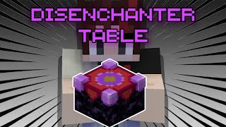 MinecraftBedrock Disenchanter Table Addon Showcase [upl. by Yerhpmuh]