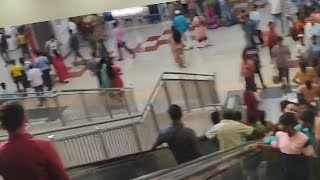 India deepest metro station at kolkata hawra junction deepestmetro kolkatametro hawra shorts [upl. by Polloch]