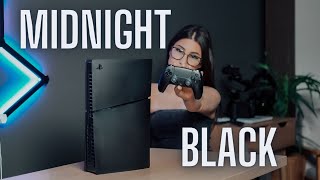 NEW Midnight Black PlayStation 5 Slim Cover Plates Unboxing [upl. by Pearl425]